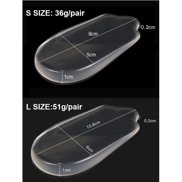 Masaje de silicona transparente más popular insertar un colchón de poliuretano personalizado zg-411