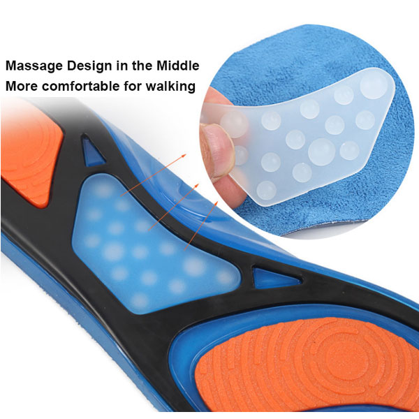 Amazon High elastics Reducing temblores base anaranitis mitigando pies cuidado silicona calzado deportivo tapón zg-321