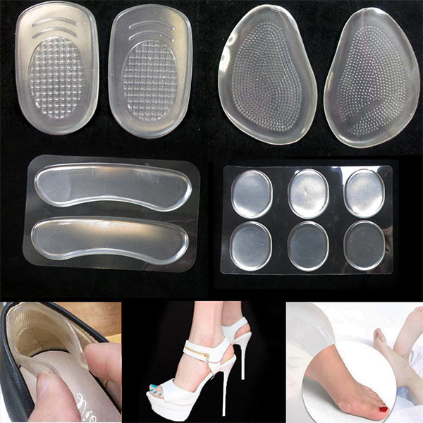 Suministro rápido de colchones de silicona tapones de cuidado colchones de zapatos altos protectores zg-1821