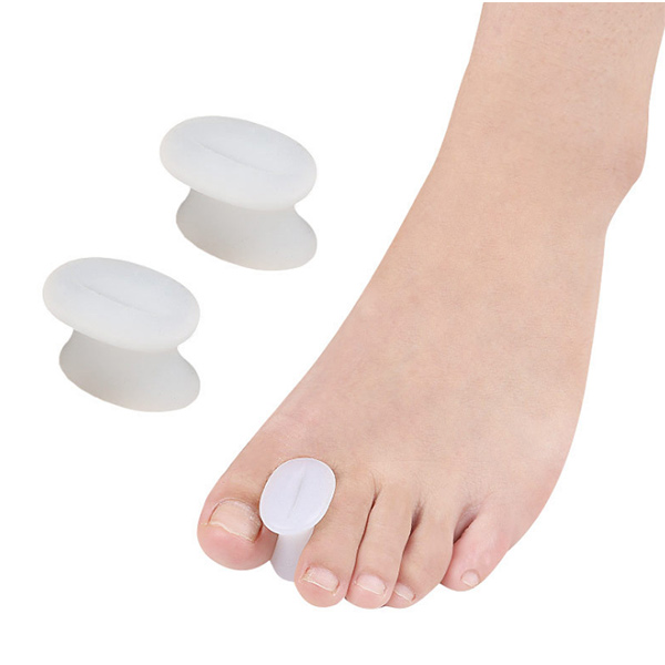 Amazon Hot Marketing Foods Care Outlook ortopédica silicona gel dedo del pie separador